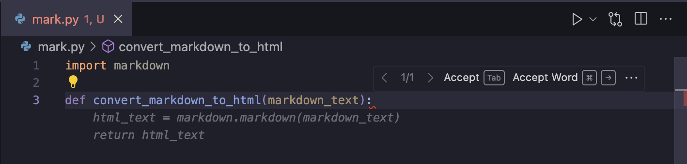 Code GPT Extension in VS
Code